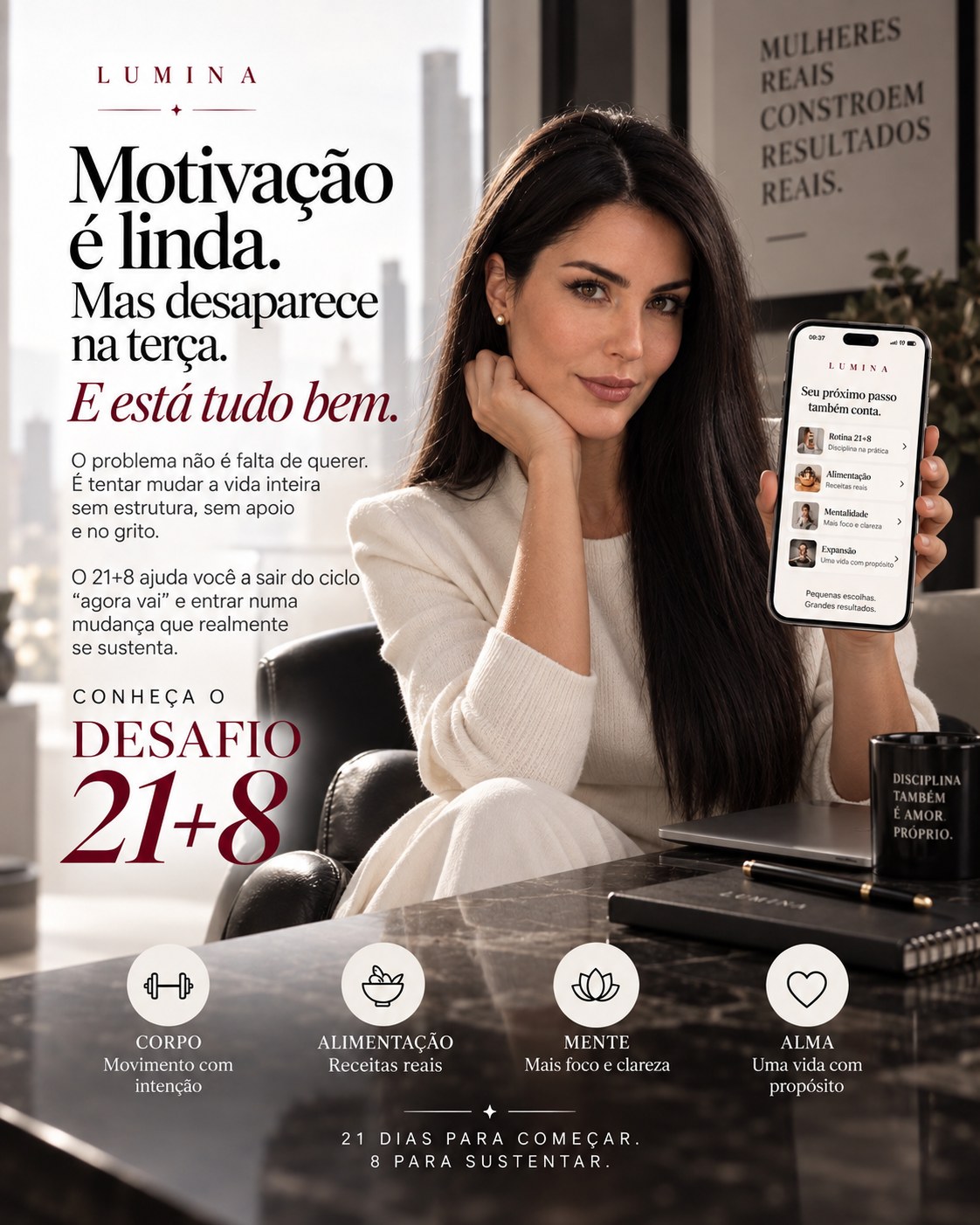 Conheça o Desafio Lumina 21+8