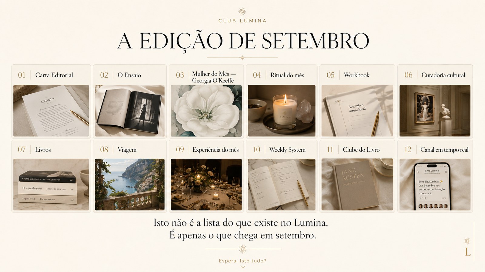 A edição de Setembro